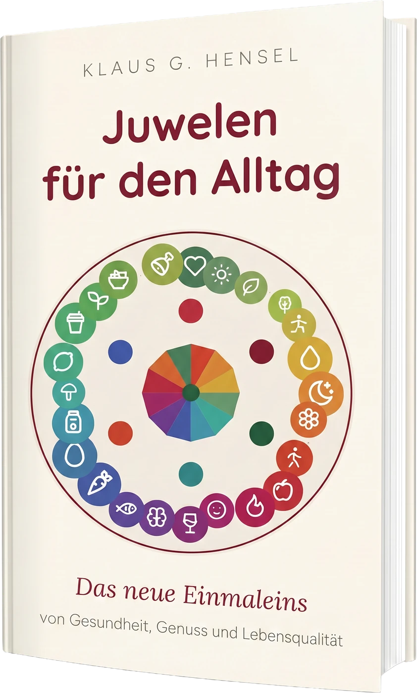 Buchmockup Juwelen für den Alltag von Klaus G. Hensel
